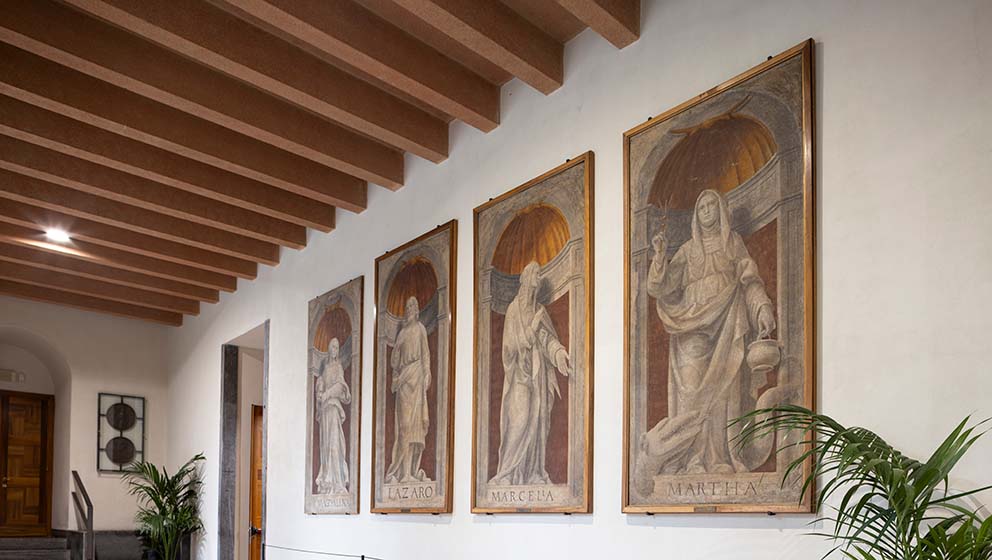 La bottega di Zenale a Santa Marta - Veranda Aula Magna